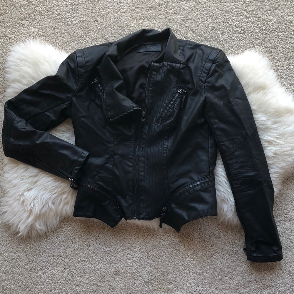 BLANKNYC Faux Leather Jacket - XS